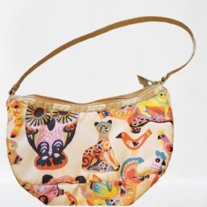 Unique animal print lesportsac bag